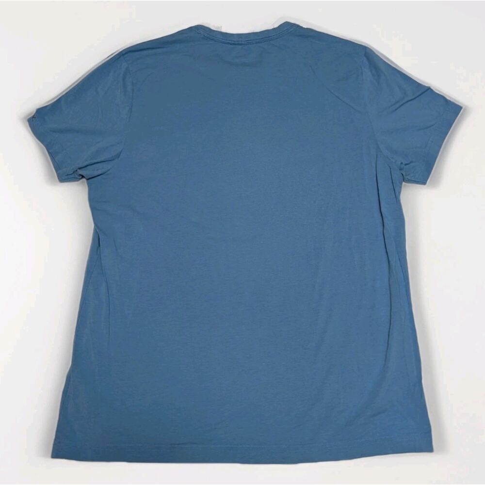 Rhone T Shirt Mens XL Blue Performance Raglan Short Sleeve Athletic Crewneck Tee - Picture 2 of 8